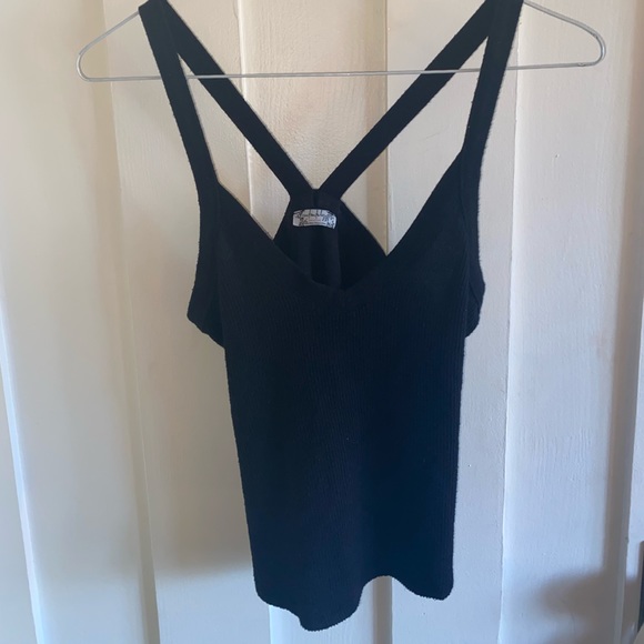 Free People Black Tank Top - Picture 2 of 3